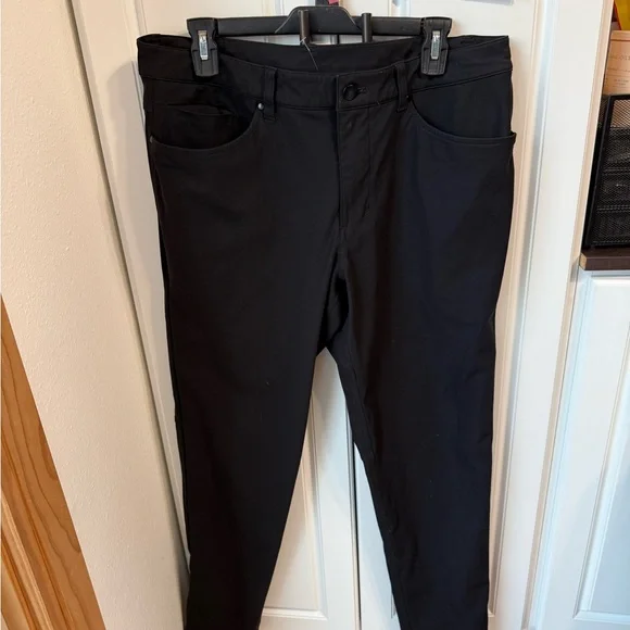 Lululemon Mens Black Warpstreme Pants size 34 - Picture 3 of 5